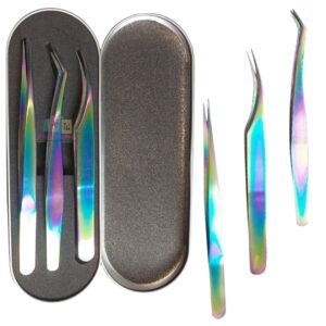 kit  de pinzas para pestañas