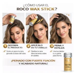Rocco Cera En Barra 75g Fijador Para El Pelo