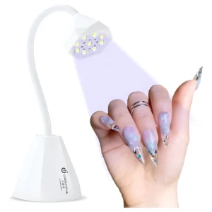 Lampara De Uñas Soft Gel Secadouv Uv Led 27w Cherimoya Blanco