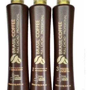 Kit Alisado Keratina Brasil Coffee Profesional 500ml G