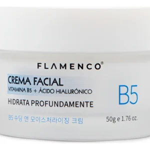 Crema facial con vitamina 5