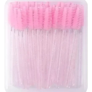 Cepillo De Pestañas O Goupillones 50 Unidades + Cajita