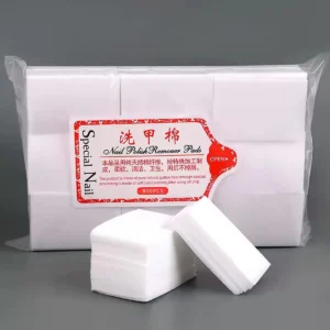 Papel Algodón Para Remover Uñas Sin Pelusa