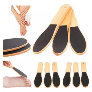 lima para pies de madera