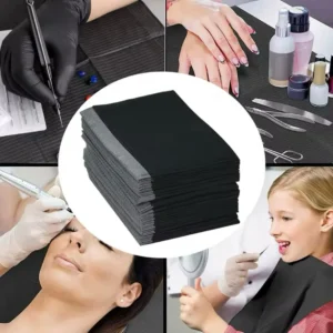 Campos De Trabajo Para Uñas O Pestañas 50 Unidades negra