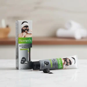 Mascarilla Negra Carbón Biometik Limpieza Profunda 120g Mixta