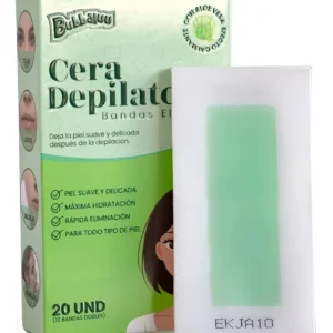 Bandas Depilatorias Facial Corporal Cera Fría Rápida