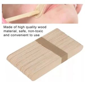 Paletas Para Depilación 50 Unid Paleta Madera