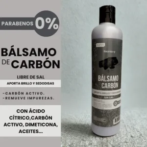 Bálsamo Carbón Sin Sal Ph Neutro 500ml Reania