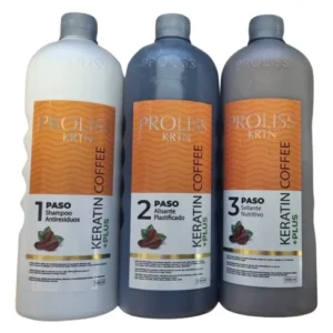Kit Keratina Alisado Coffee Plus Proliss 3 Pasos