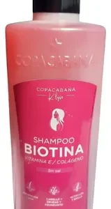 Shampoo Biotina Colágeno Anticaída Crecimiento Cabello 500ml