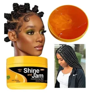 Gel Para Trenzas Shine And Jam Que Hidrata Y Da Forma Al Cab