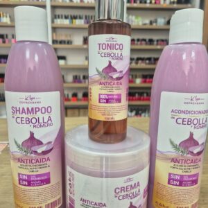 Kit Capilar Anticaida Cebolla Y Romero Copacabana