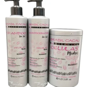 Kit Shampo Acond Btx Brasil Cacau By Everglam Celulas Madres
