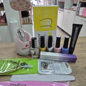 kit para uñas soft gel